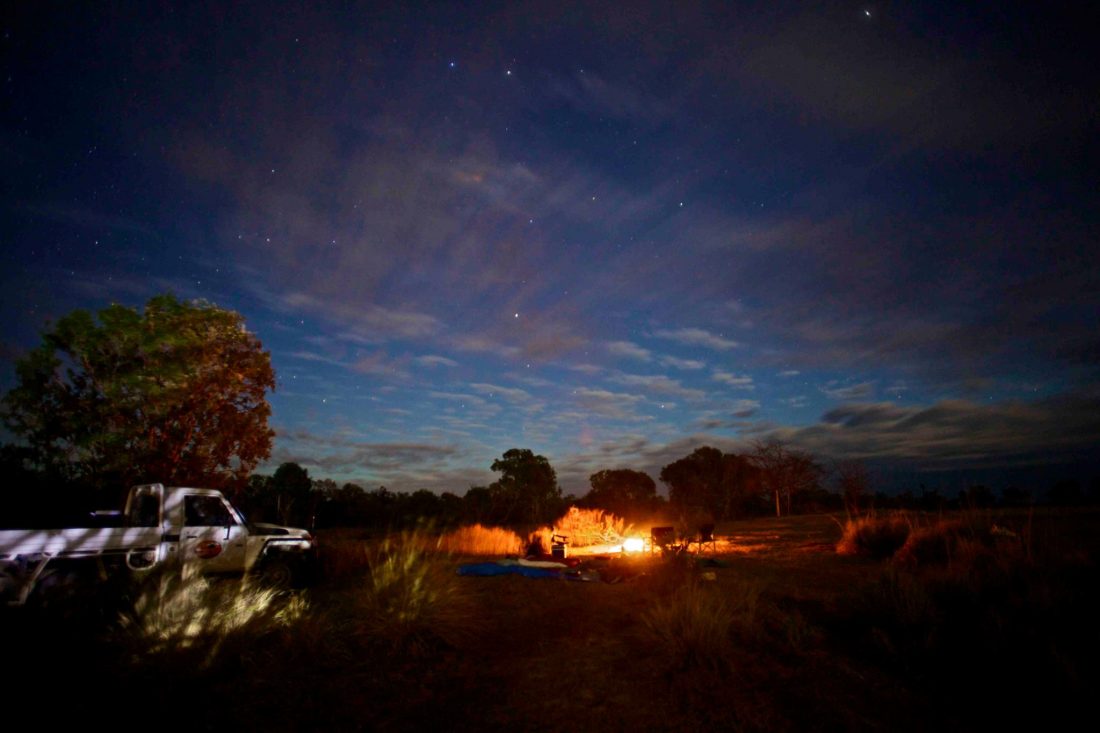 Camping at Kowanyama