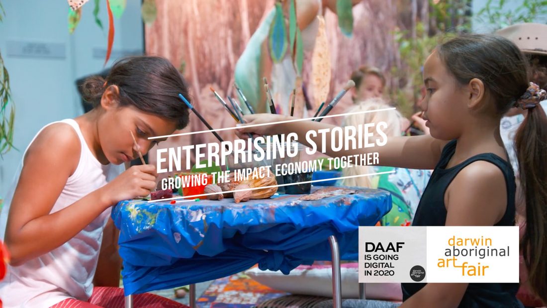 Darwin Aboriginal Art Fair x Enterprising Stories